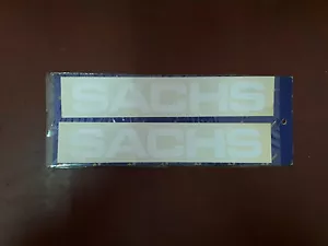 COPPIA ADESIVO STICKERS SACHS ORIGINALE 42mm x 221mm - Imagen 1 de 1