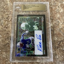 RASHEE RICE RC 1/1 KALEIDOSCOPE BLACK SO MONEY AUTO LEAF METAL 2023