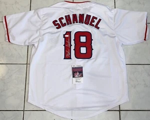 Nolan Schanuel Signed Autographed Los Angeles Angels Custom Jersey JSA - Picture 1 of 2