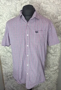 Camisa Hombre Easy Classic Collection Rosa Manga Corta Talla Mediana Usada - Imagen 1 de 7