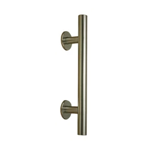 Door Pull Handle Round 18″ Stainless Steel - Imagen 1 de 4