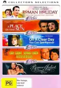 A Place in the Sun/Houseboat / On a Clear Day You Can See Forever /Roman DVD - Picture 1 of 1