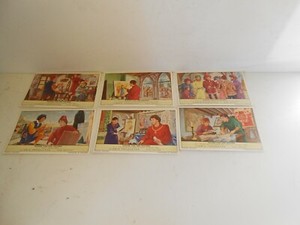 S1764 Liebig Cards  Roger Van Der Weyden (15th Century Artist) Full Set of 6