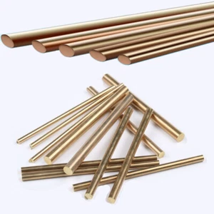 Messing Stab Stange Griffe Messer Nieten Stifte Stift Stick Zubehör Herstellung 3 4 5 6 8 mm - Bild 1 von 7