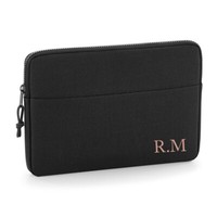 Personalised Laptop Sleeve Bag Custom Initial Monogram