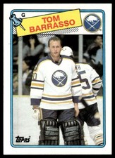 1988-89 Topps Tom Barrasso Buffalo Sabres #107