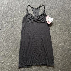 Cache Coeur Women's Maternity & Nursing Nightdress, size Medium, Serenity Black - Picture 1 of 5