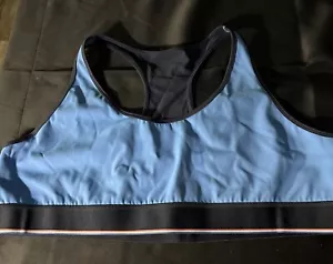 Reggiseno sportivo FourLaps Circuit donna XXL fiordaliso blu navy compressione nuovo con etichette - Foto 1 di 6