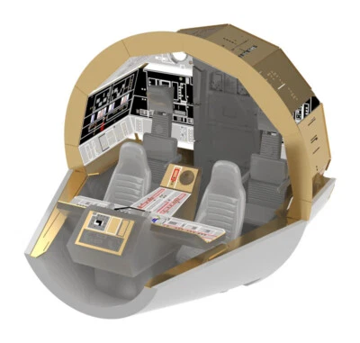 Star Wars - Mpc Millennium Falcon Cabina 1/72 Scala (PGX250) ParaGrafix Upgrade - Immagine 1 di 4