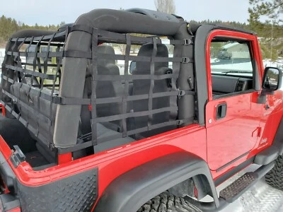 Red de carga envolvente de una pieza para Jeep TJ 1992-2006 Foto 1 de 2