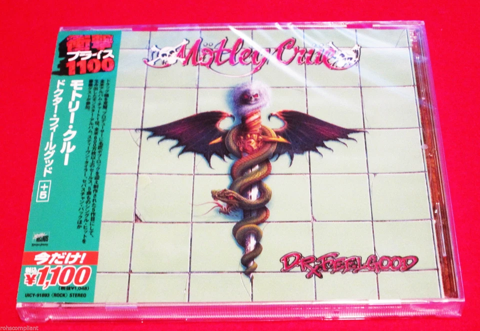 MOTLEY CRUE - Dr. Feelgood - Japan Jewel Case CD - OOP UICY-91893 Foto 1 de 1