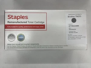 Staples Reman Tonerkassette schwarz Ersatz für Brother TN223 - Bild 1 von 3