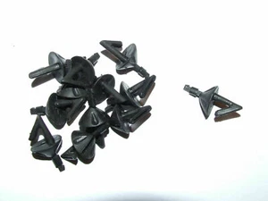 10 X OKUMA BLACK BREAKAWAY IMPACT SHIELDS HOOK BAIT CLIP COD BASS BEACH RIG - Picture 1 of 3