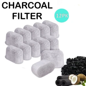 Replacement Charcoal Water Filter Fit Cuisinart Coffee Maker Cartridge 12PCS - Picture 1 of 6