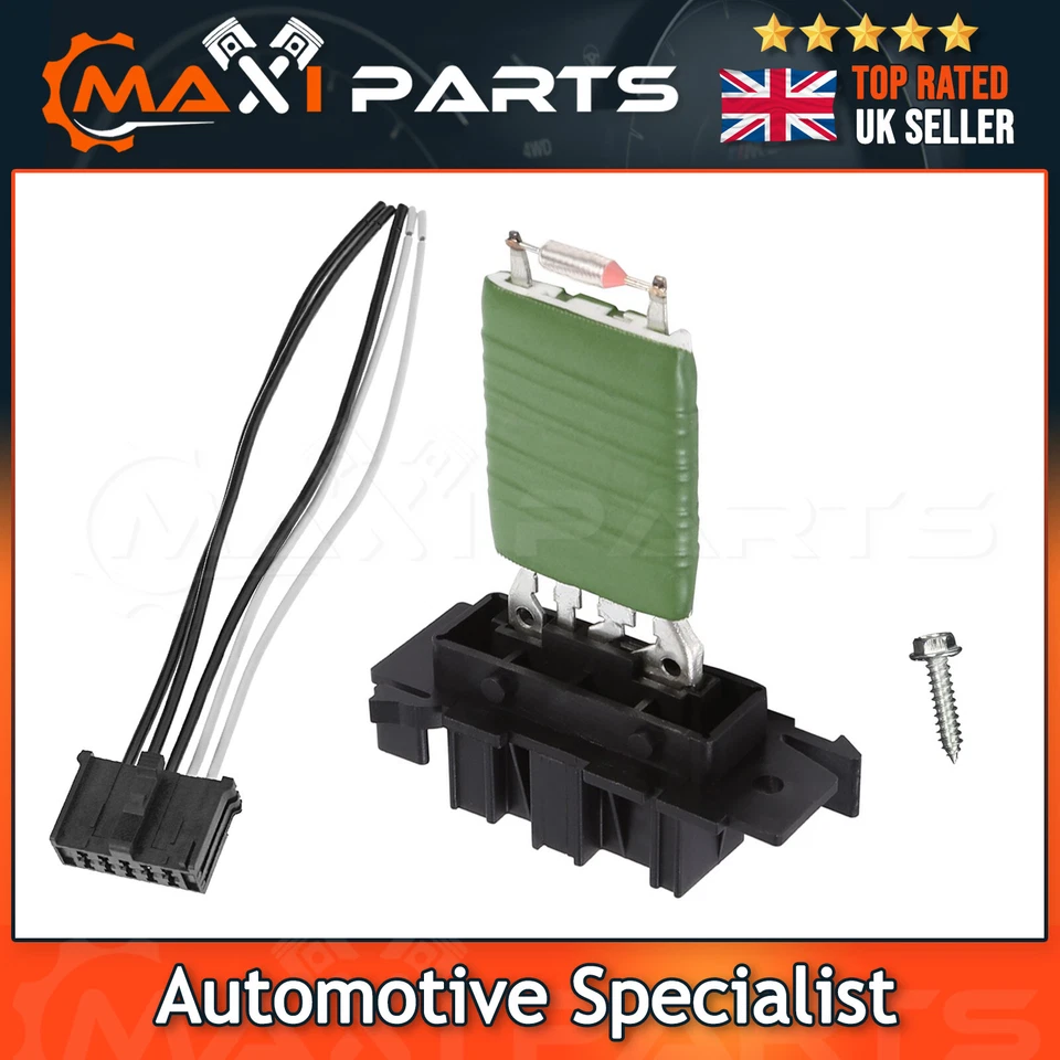 Peugeot Boxer 2006-On Heater Blower Motor Fan Resistor + Wiring Loom - Image 1 of 1