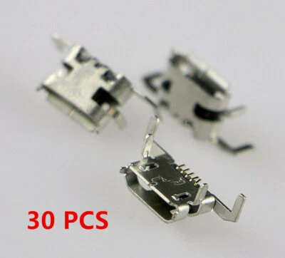 30pcs MICRO USB Charging Dock Connector for Microsoft Xbox One Controller - Image 1 of 2