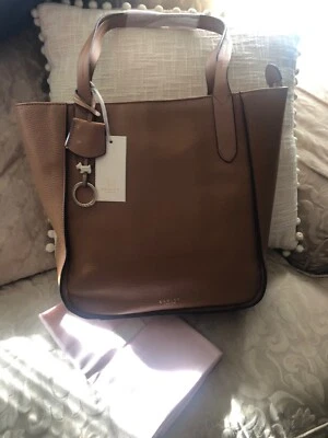 💕Bolso de Mano Grande Radley London PAINTERS MEWS -Bronceado/Marrón $328 Nuevo con Etiquetas Foto 1 de 4