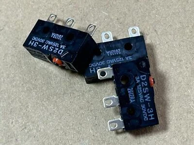 3PCS Omron D2SW-3H D2SW3H Micro Switch -New Free Shipping - Image 1 of 4