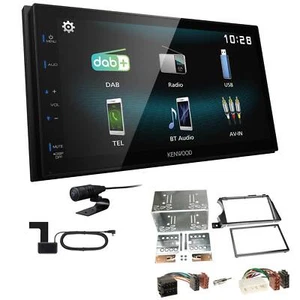 Kenwood 2-DIN Autoradio DAB+ Bluetooth für Ssangyong Kyron ab 2005 mit OEM Radio - Bild 1 von 5