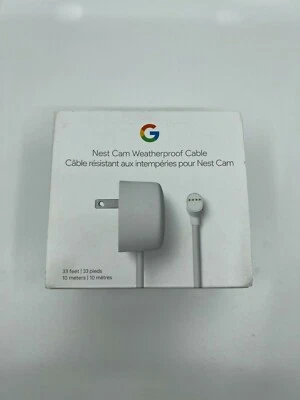 Google Nest Cam (Battery) Weatherproof 10M (33 Feet) Cable - Image 1 of 2