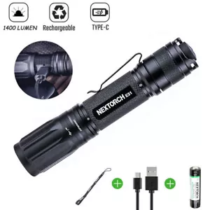 NEXTORCH E51 1400 Lumen Rechargeable Torch Super Bright 5 Modes TypeC - Picture 1 of 8