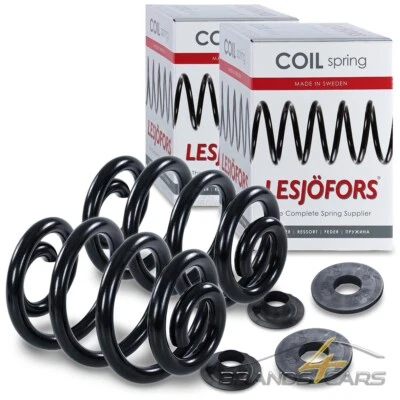 2x LESJÖFORS VERSTÄRKTE FAHRWERKSFEDERN FEDER HINTEN 1490 KG FÜR VW T4 BUS - Bild 1 von 4