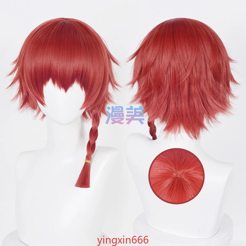 Anime Cosplay BLUE LOCK Ranze Kurona Peruca de Cabelo Curto Harajuku Hairpiece - Imagem 1 de 1
