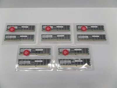 Lote de 10 - Memoria de servidor Smart Modular SX12872RDDR308BTIB 1GB PC2100 DDR-266 Foto 1 de 4