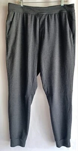 lululemon Intent Joggers Pants in Dark Charcoal Heathered Black Inseam 30" XL - Picture 1 of 12