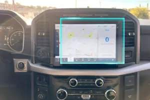 Kristallklare Displayschutzfolie für 2024 Ford F-150 8 Zoll Fahrzeug Navigation - Bild 1 von 14