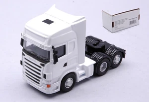 Modellino camion Oxford SCANIA CAB WHITE scala 1:76 - Foto 1 di 1