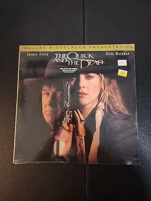 The Quick and the Dead (Laserdisc, 1995)- WS Edition- Sharon Stone, Gene Hackman - Image 1 of 2