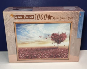 Rompecabezas Maple Leaves Corazón Tranquilo Serie 1000 Piezas Nuevo Sellado - Imagen 1 de 5