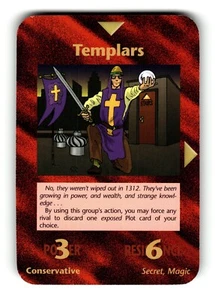 Templars Card Limited INWO Illuminati New World Order - Picture 1 of 4