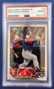 Masataka Yoshida - 2023 Topps Chrome L/E RC - PSA 10 - Boston Red Sox - Picture 1 of 2