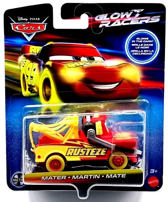 Disney Cars Glow in the Dark Leuchtet Im Dunkeln 1:55 Auto Mater