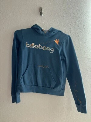 Sudadera con Capucha Billabong Juvenil Niña Talla Pequeña Bordada De Colección Y2K  Foto 1 de 4