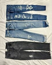 Lot of 3 Skinny womans jeans American Eagle, Agolde Mcguire size 25 Free Ship'g