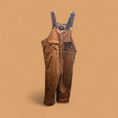 Walls Zero-Zone Insulated Overalls Men's XL Tall Outdoor Workwear Western Winter - Image 1 of 3