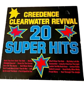 Creedence Clearwater Revival 20 Super Hits Vinyl Record R5 - Picture 1 of 3