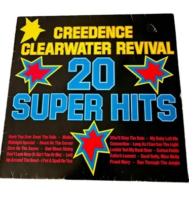 Creedence Clearwater Revival 20 Super Hits Vinyl Record R5 - Image 1 of 3