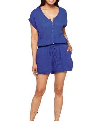 Mameluco de gasa Michael Stars Regina en galaxia talla M nuevo sin etiquetas Foto 1 de 4