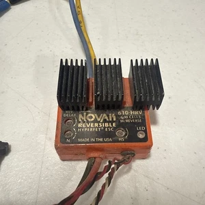 Vintage Novak 410-M5 Brushed Motor ESC Electronic Speed Control RC10 UNTESTED - Picture 1 of 4