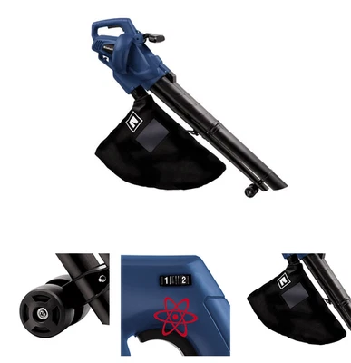 Einhell BG-EL 3000/1 Elektro Laubsauger 3000 W 40 L Laubbläser 240 km/h Rollen - Bild 1 von 4