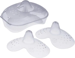 MAM Nipple Shields Size 1 Pack of 2, Breast Shields with Sterilisable Travel To - Picture 1 of 12