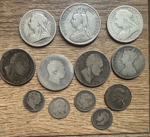 GB Lots Of Silver Coins, Scrap Or Collect - Picture 1 of 2
