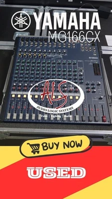 Yamaha MG166CX 16-channel Mixer with Road Case - Image 1 of 4