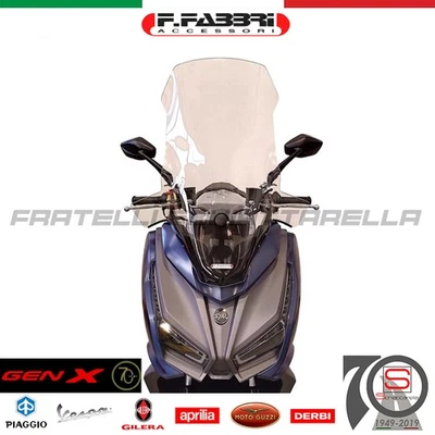 Parabrezza Paravento Fabbri Sym Jet14 Evo 125 200 E5+ 2024-2025 3600EX - Immagine 1 di 3
