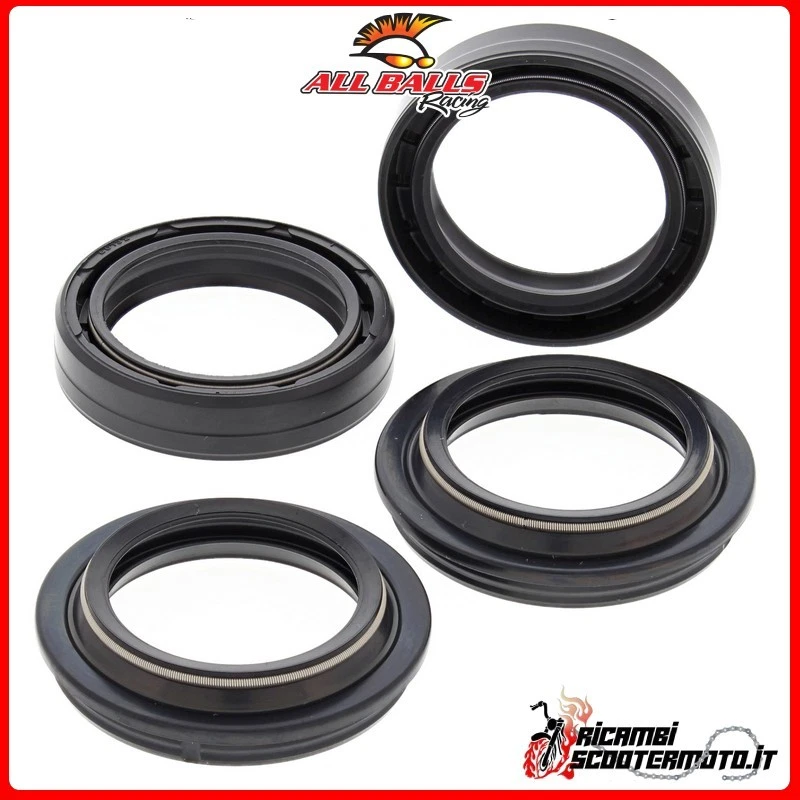 KIT PARAOLI E PARAPOLVERE FORCELLA ALL BALLS HONDA CX500TC TURBO 1982 56-123#399 Foto 1 de 1