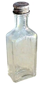 vintage Zemo antiseptic lotion for skin glass bottle - empty - euc - w/ lid - Picture 1 of 4
